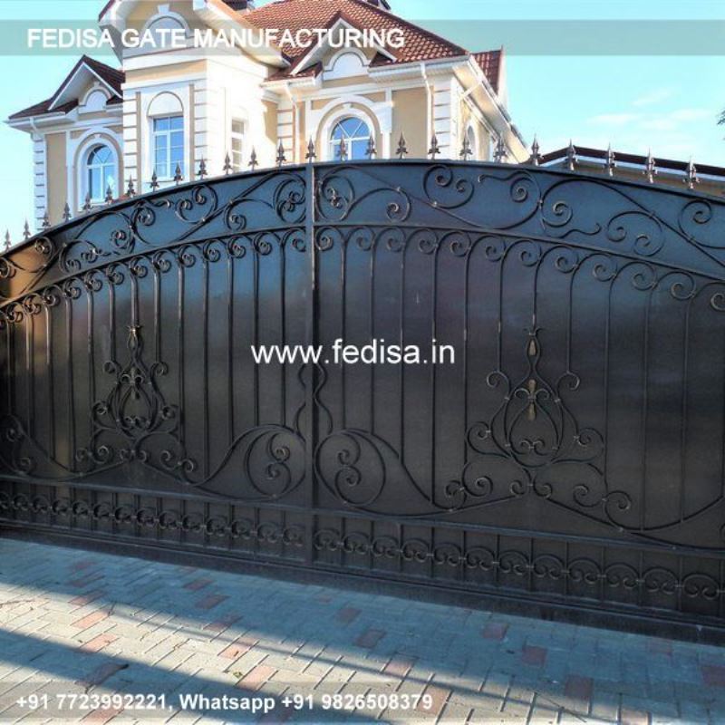 Iron Gate Design Front Gate Designs For Houses Plai Gate Design Main Gate Arch Design For Home