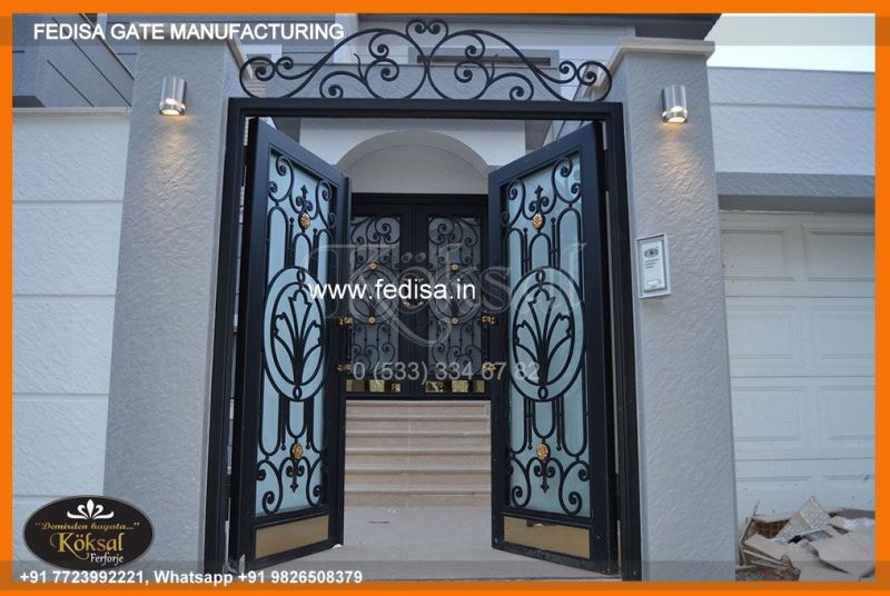 Iron Gate Design Simple Gate Design Fiber Gate Design 10 Feet Main Gate Design