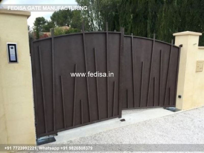 Iron Gate Design Sliding Gate Design Fancy Main Gate Steel Gate Single Palla