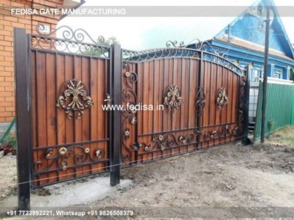 Gate Design Front Gate Design Loha Get Dijain Timber Gate Design