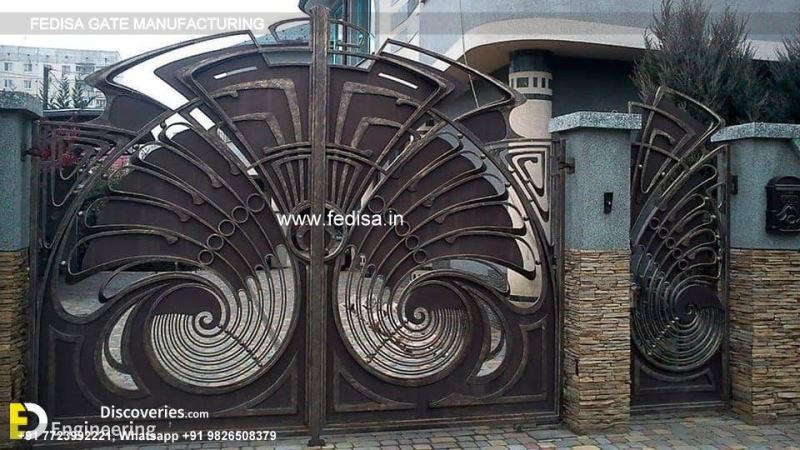 Iron Gate Design Simple Gate Design Modern House Gates Main Gate Slab Design