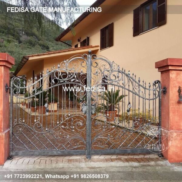 Iron Gate Design Sliding Gate Design Wall Compound Grill Design Steel Ka Gate Design