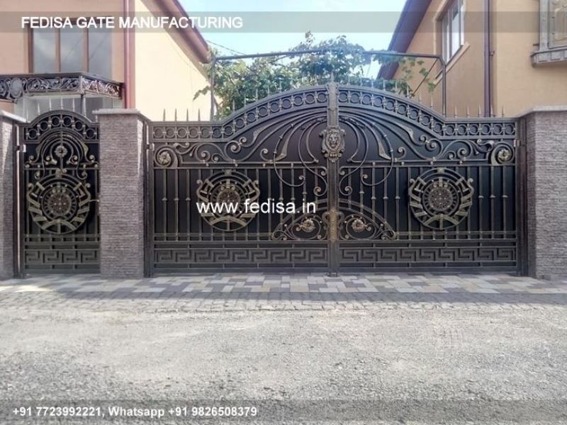 Gate Design Gate Color Steel Railing Gate Design Fancy Gate Grill