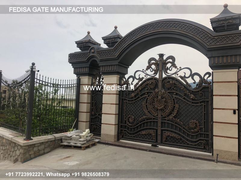Main Gate Design House Gate Design Single Palla Gate Steel And Iron Mix Gate Design