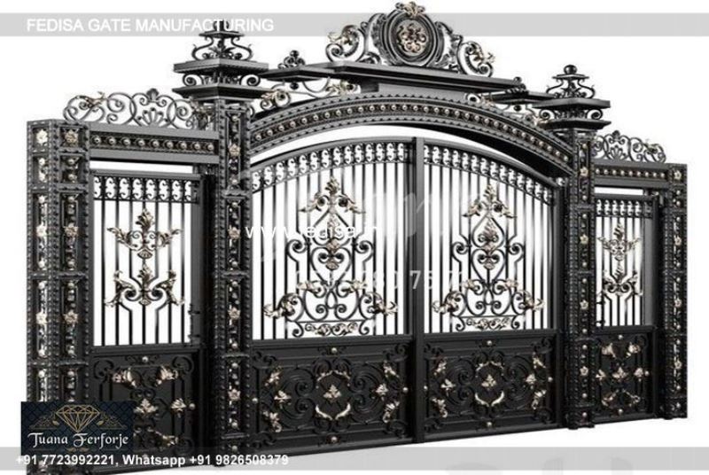 Gate Design Gate Color Main Gate Design 8 Feet Machar Jali Gate