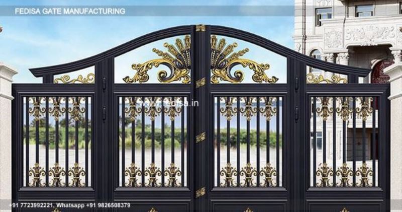 Iron Gate Design Safety Grill Gate Design For Main Door Main Door Gate Design For Home Factory Main Gate Design Catalog