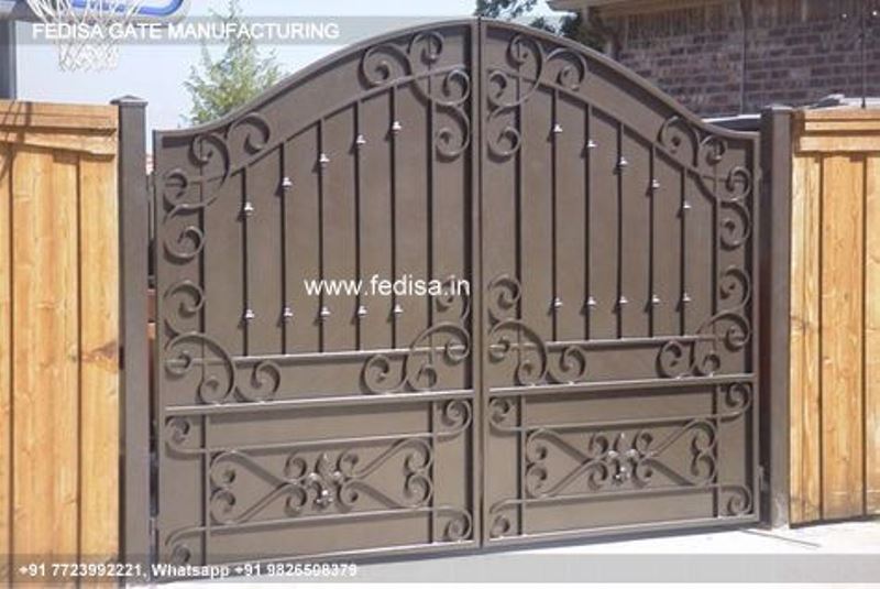 Gate Design Steel Gate Design 9 By 6 Gate Design Main Gate Boundary Design