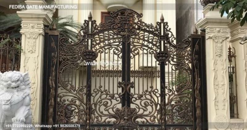 Iron Gate Design Safety Grill Gate Design For Main Door Modern Name Plate Designs For Main Gate Estate Gate Design