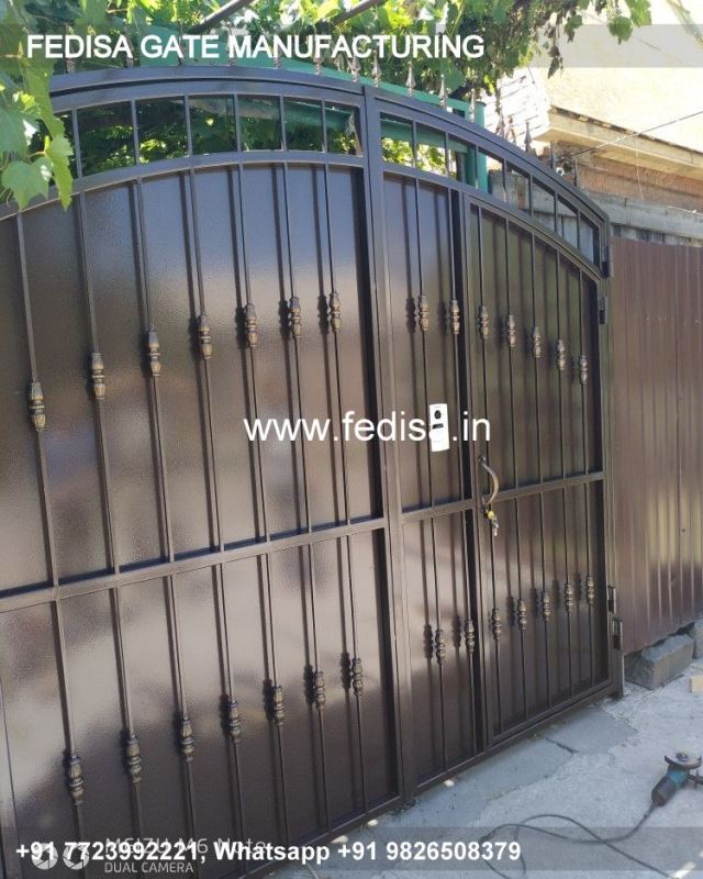 Gate Design Gate Color Iron Channel Gate Design Tiles Design For Gate Pillars
