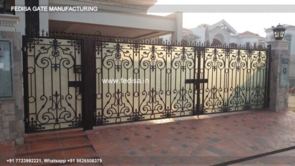 Iron Gate Design Sliding Gate Design New Gate Grill Design Palisade Gates Designs