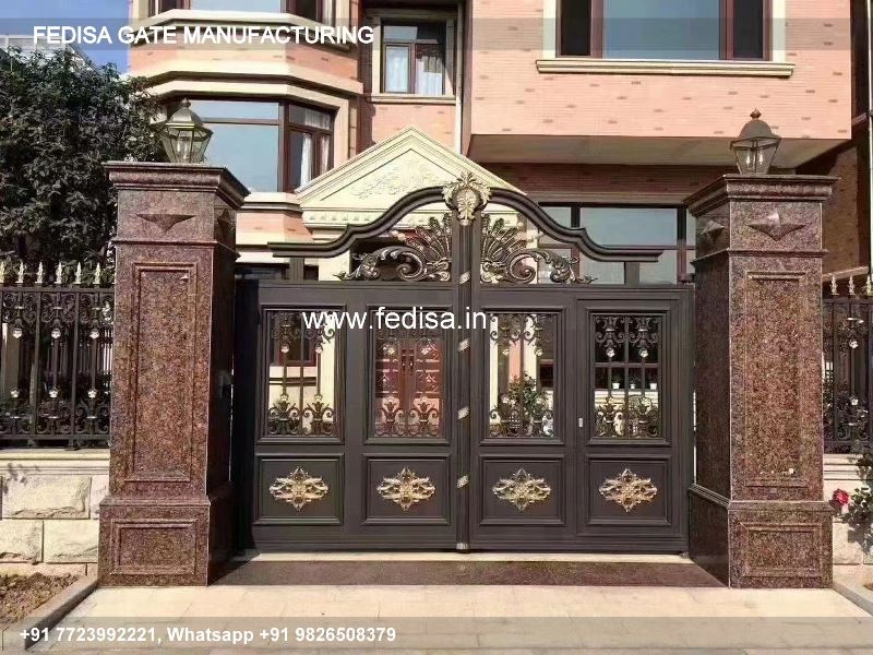 Iron Gate Design Sliding Gate Design Round Gate Grill Design Wrought Iron Entrance Gates