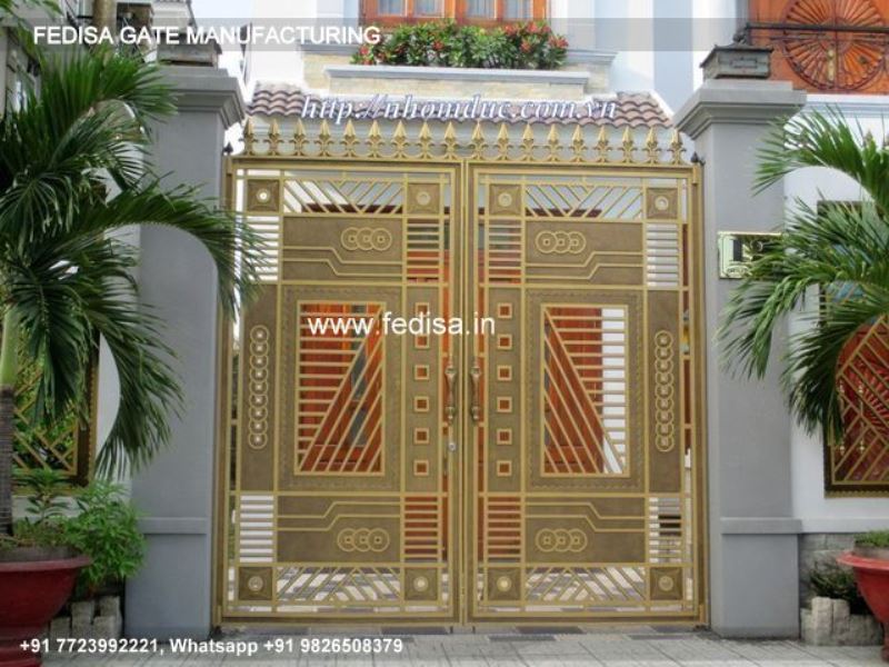 Main Gate Design Gate Design For Home Single Gate Design For Small House Square Bar Window Grills Design