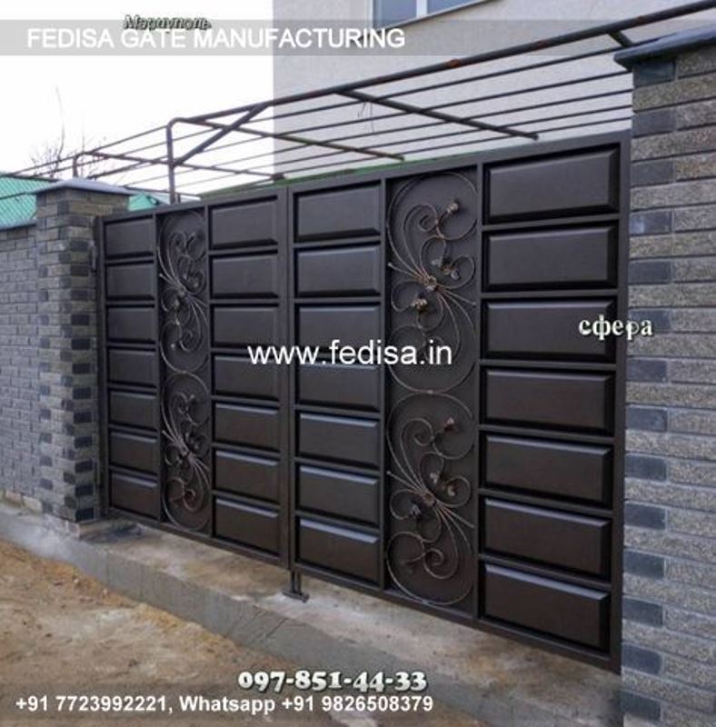 Iron Gate Design Safety Grill Gate Design For Main Door Gate Ke Pati Boundary Wall Sliding Gate Design
