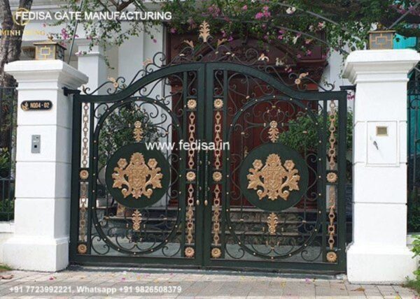 Iron Gate Design Simple Gate Design Building Entrance Gate Design 11 Feet Main Gate Design
