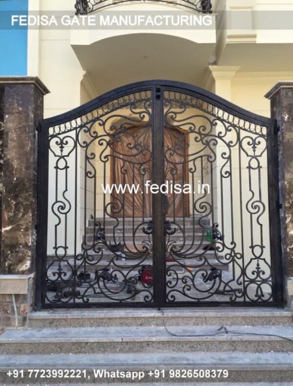 Iron Gate Design Front Gate Designs For Houses Single Gate Grill Design Steel Maharaja Gate Design