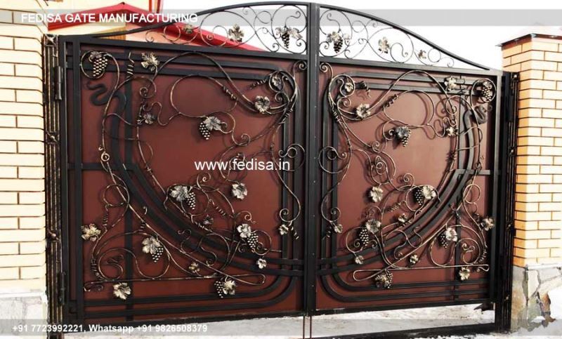 Iron Gate Design Safety Grill Gate Design For Main Door Pipe Wala Gate Design Maharaja Gate Design With Price