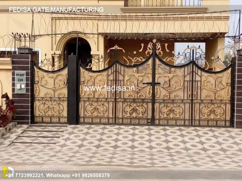 Gate Design Gate Color Modern Simple Gate Design For Small House House Compound Gate