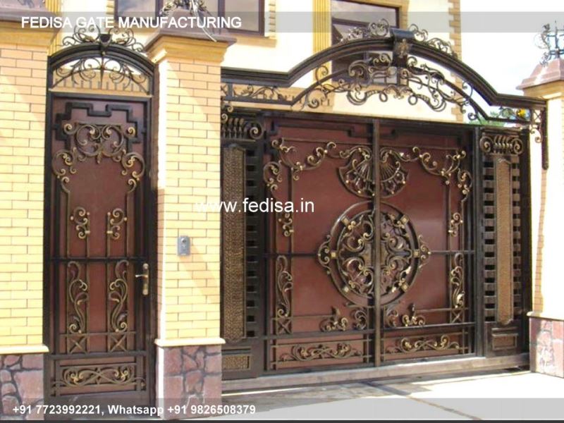 Gate Design Steel Gate Design Main Gate Paneling Design Main Gate Cement Design