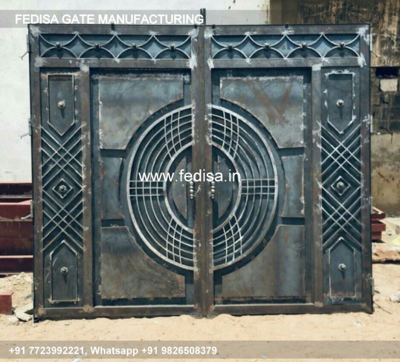 Main Gate Design Modern Gate Design Boundary Grill Gate Design Outdoor Steel Gate Design