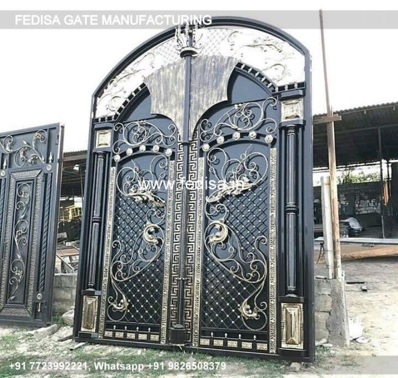 Iron Gate Design Safety Grill Gate Design For Main Door Home Gate Grill Design Gate Ramp Tiles Design