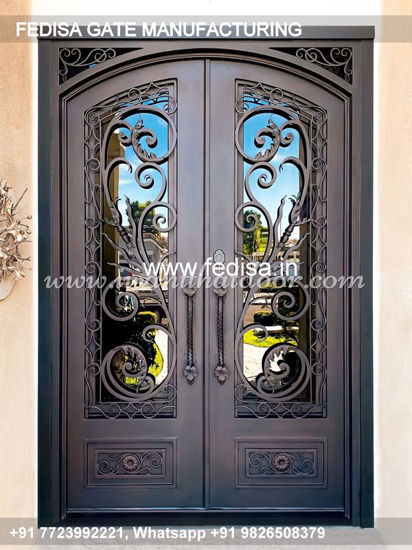 Iron Gate Design Sliding Gate Design Concrete Main Gate Design Steel Boundary Wall Railing Design