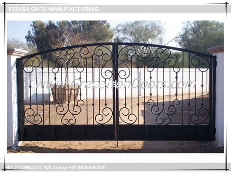 Gate Design Steel Gate Design Lohe Ke Pipe Gate Main Gate Design For Village