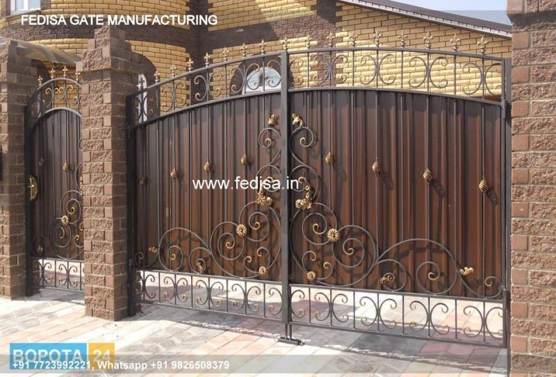Iron Gate Design Safety Grill Gate Design For Main Door Steel Boundary Wall Railing Design Front Gate Iron Design