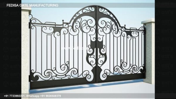 Main Gate Design Gate Design For Home Iron Boundary Gate Design Boundary Wall And Gate Design