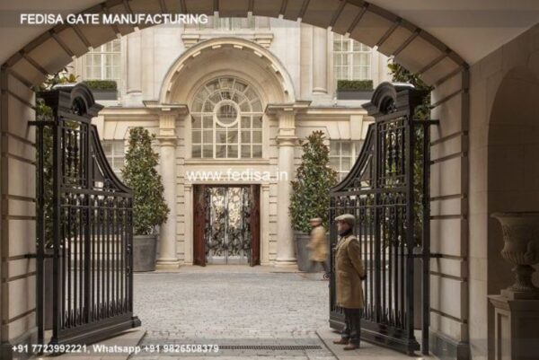 Main Gate Design Main Gate Design 3076 Aluminum Gate Door Design Front Elevation Gate Design