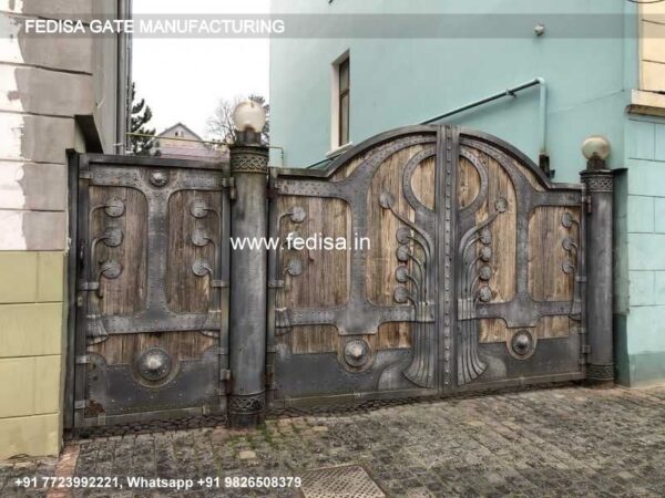 Iron Gate Design Sliding Gate Design Mailbox Design For Gate Wooden Folding Gate Design