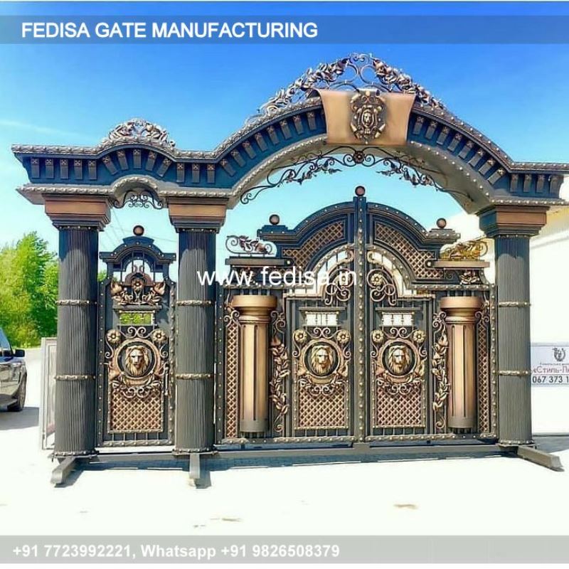 Iron Gate Design Front Gate Designs For Houses Commercial Gate Design Light Weight Iron Main Gate Design