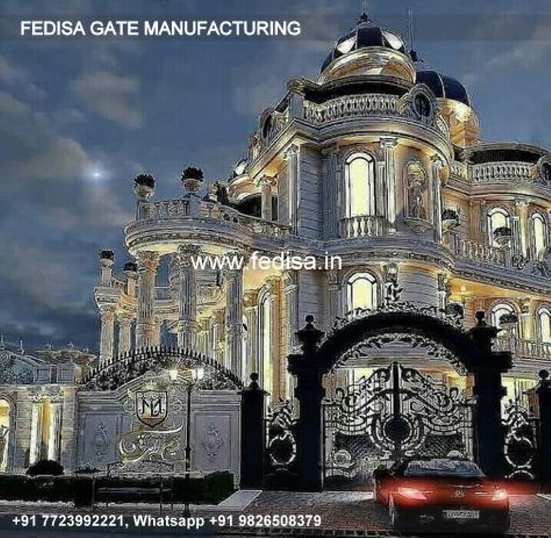 Iron Gate Design Simple Gate Design Main Gate Design Double Door Get Pilar Dijain