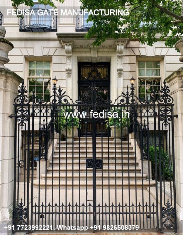 Iron Gate Design Sliding Gate Design Loha Design Gate Steel Square Pipe Gate Design
