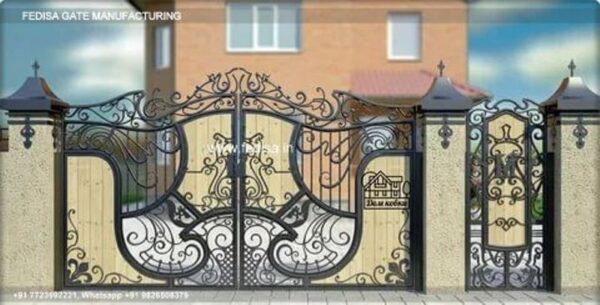 Iron Gate Design Simple Gate Design Steel Gate Design Sliding Rectangular Tube Gate Design