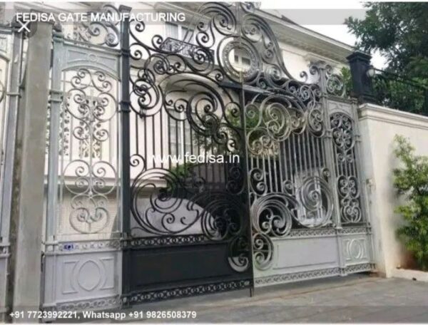Iron Gate Design Safety Grill Gate Design For Main Door Steel Square Pipe Gate Design Grill Gate For Home