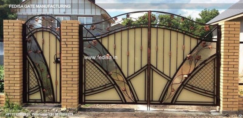 Main Gate Design House Gate Design Naya Design Main Gate Round Pipe Gate Design