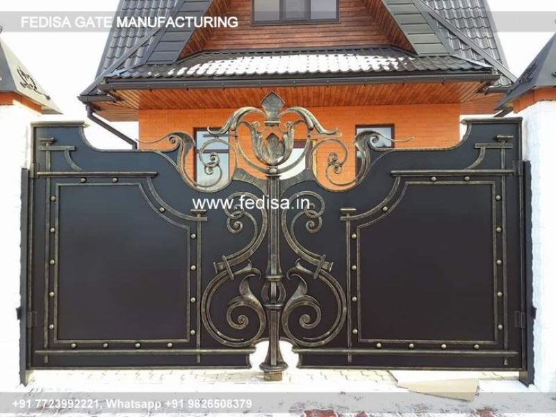 Iron Gate Design Sliding Gate Design Full Steel Gate Design Design For Gate Pillars