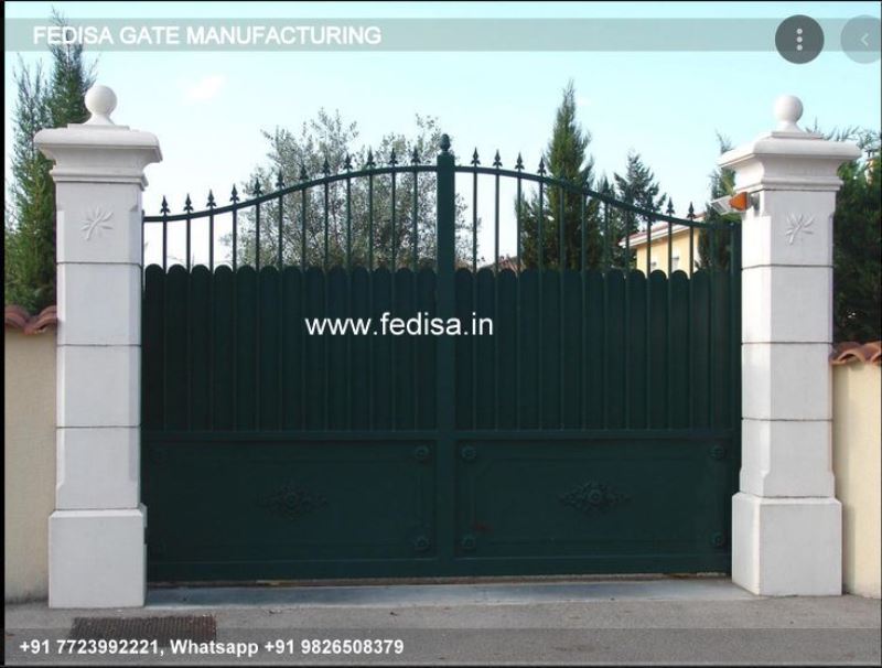 Iron Gate Design Front Gate Designs For Houses Contemporary Wooden Gates Lohe Ka Get Design
