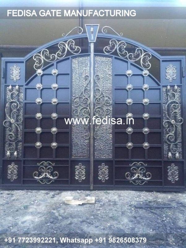 Iron Gate Design Sliding Gate Design Main Gate With Mini Gate Gate Design 6 Feet