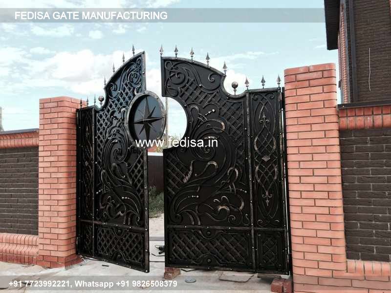 Main Gate Design Gate Design For Home Compound Wall Sliding Gate Design No Sag Gate Design