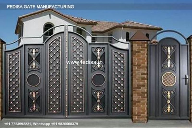 Gate Design Gate Color Simple Iron Fence Designs Steel Gate Design 5 Feet
