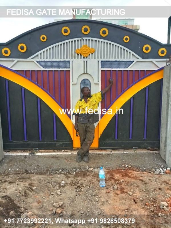Iron Gate Design Simple Gate Design Wood Gate Color Design Contemporary Wrought Iron Gates