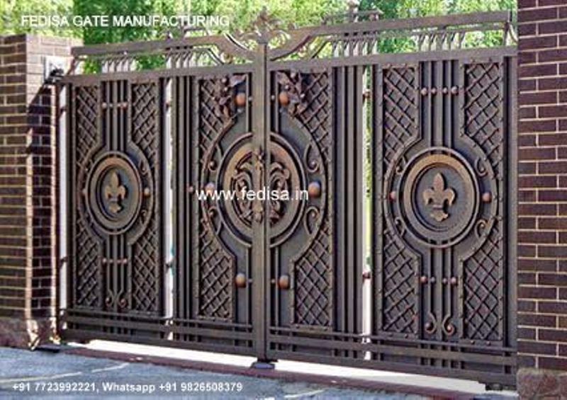 Main Gate Design Main Gate Design 3103 Front Gate Design In Home Gray Gate Color