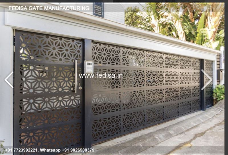Iron Gate Design Sliding Gate Design Lakadi Ka Gate Design Ornamental Gate Design