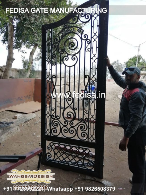 Iron Gate Design Simple Gate Design Front Gate With Roof Design Front Door Steel Gate Design