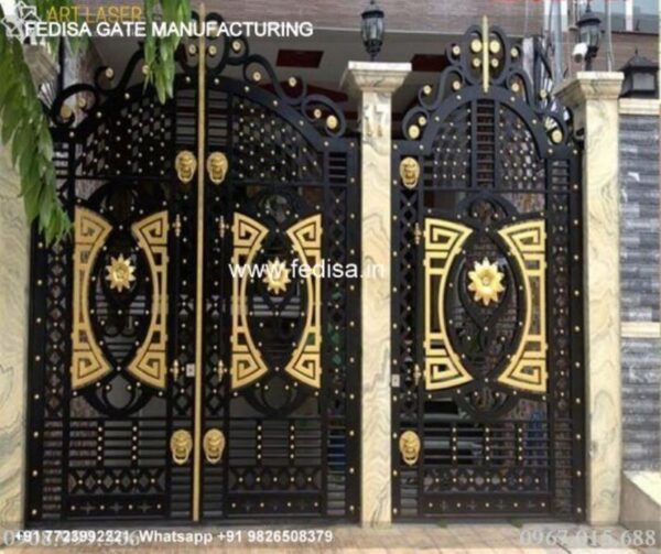 Iron Gate Design Front Gate Designs For Houses Sliding Gate With Wicket Gate Square Tube Main Gate Design