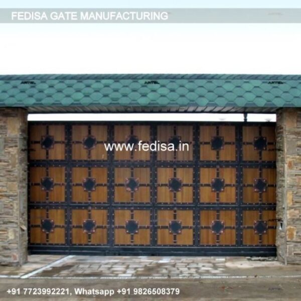 Main Gate Design Main Gate Design 3119 Simple Gate Design With Plain Sheet Ss Boundary Gate Design