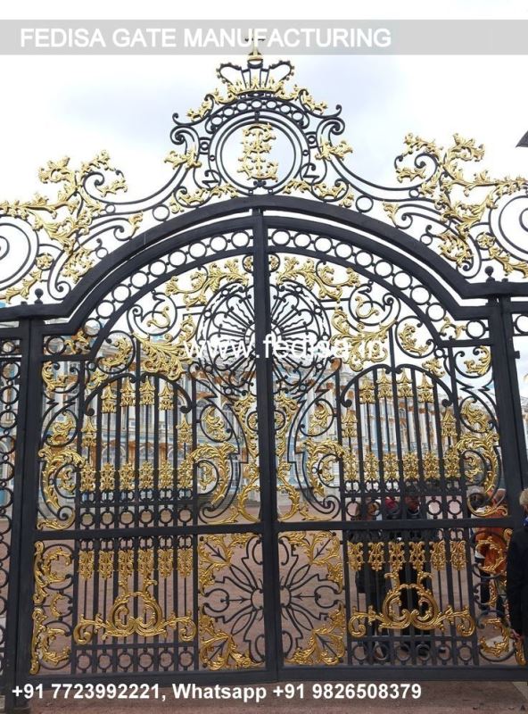 Iron Gate Design Front Gate Designs For Houses Normal House Gate Design Gate Pillar Design