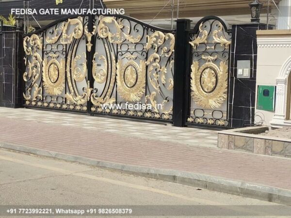 Main Gate Design Gate Design For Home Round Bar Window Grill Design Parda Ka Design