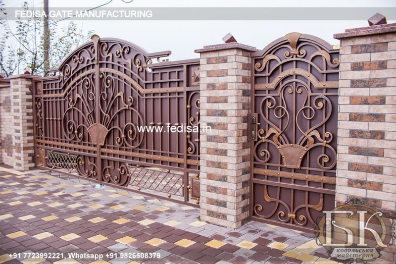 Iron Gate Design Sliding Gate Design Grill Gate For Main Door Rolling Gate Design